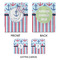 Anchors & Stripes Medium Gift Bag - Approval