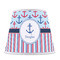 Anchors & Stripes Poly Film Empire Lampshade - Front View