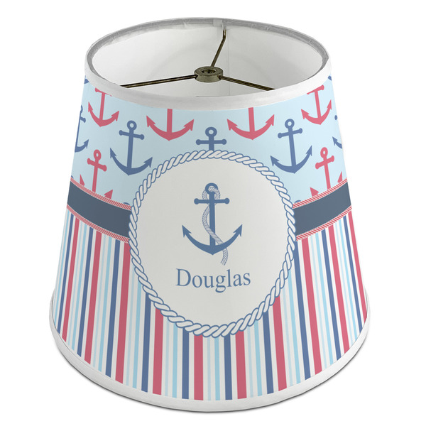 Custom Anchors & Stripes Empire Lamp Shade (Personalized)