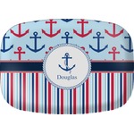 Anchors & Stripes Melamine Platter (Personalized)