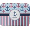 Anchors & Stripes Memory Foam Bath Mat - 48"x36" (Personalized)