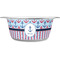 Anchors & Stripes Stainless Steel Dog Bowl - Medium (Personalized)