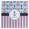 Anchors & Stripes Microfiber Dish Towel (Personalized)