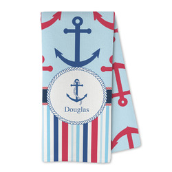 Anchors & Stripes Kitchen Towel - Microfiber (Personalized)