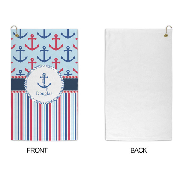 Anchors & Stripes Microfiber Golf Towels - APPROVAL