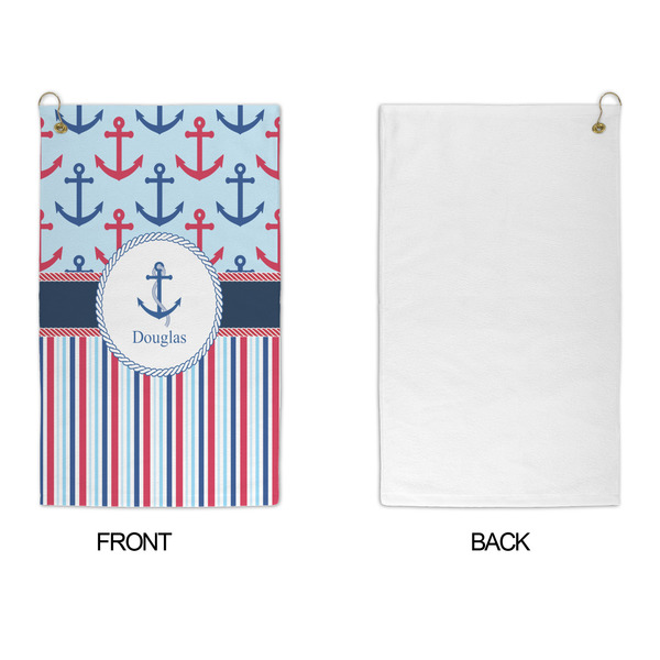 Anchors & Stripes Microfiber Golf Towels - APPROVAL