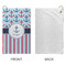 Anchors & Stripes Microfiber Golf Towels - Small - APPROVAL
