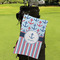 Anchors & Stripes Microfiber Golf Towels - Small - LIFESTYLE