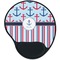 Anchors & Stripes Mouse Pad with Wrist Support