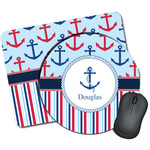Anchors & Stripes Mouse Pad (Personalized)