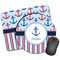 Anchors & Stripes Mouse Pads - Round & Rectangular