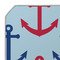Anchors & Stripes Octagon Placemat - Single front (DETAIL)
