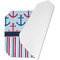 Anchors & Stripes Octagon Placemat - Single front (folded)