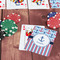 Anchors & Stripes On Table with Poker Chips