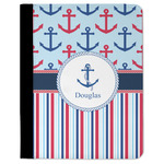Anchors & Stripes Padfolio Clipboard - Large (Personalized)