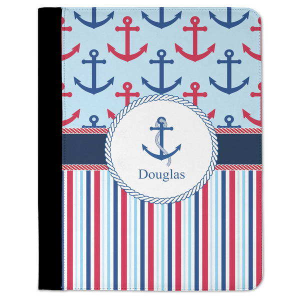 Custom Anchors & Stripes Padfolio Clipboard - Large (Personalized)