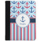 Anchors & Stripes Padfolio Clipboards - Small - FRONT