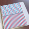 Anchors & Stripes Page Dividers - Set of 5 - In Context