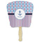 Anchors & Stripes Paper Fan (Personalized)