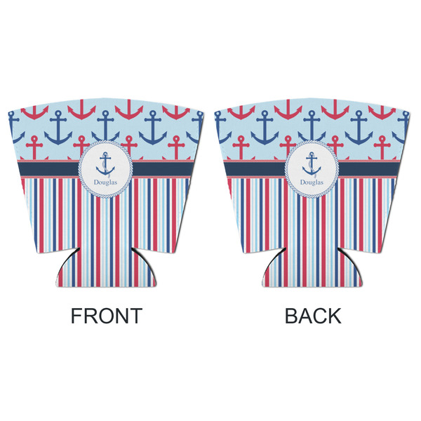 Anchors & Stripes Party Cup Sleeves - with bottom - APPROVAL