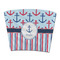 Anchors & Stripes Party Cup Sleeves - without bottom - FRONT (flat)