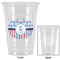 Anchors & Stripes Party Cups - 16oz - Approval