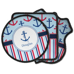 Anchors & Stripes Iron on Patches (Personalized)