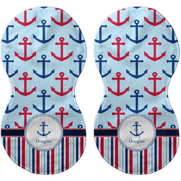 Anchors & Stripes Peanut Shaped Burps - Approval