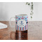 Anchors & Stripes Personalized Coffee Mug - Lifestyle