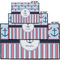 Anchors & Stripes Personalized Door Mat - Group Parent IMF