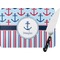 Anchors & Stripes Personalized Glass Cutting Board