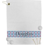 Anchors & Stripes Golf Bag Towel (Personalized)
