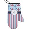 Anchors & Stripes Personalized Oven Mitt
