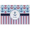 Anchors & Stripes Personalized Placemat (Back)