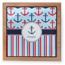 Anchors & Stripes Pet Urn w/ Name or Text