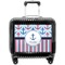 Anchors & Stripes Pilot Bag Luggage with Wheels
