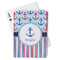 Anchors & Stripes Playing Cards (Personalized)