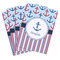 Anchors & Stripes Playing Cards - Hand Back View