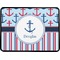 Anchors & Stripes Rectangular Car Hitch Cover w/ FRP Insert (Select Size)
