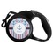 Anchors & Stripes Retractable Dog Leash - Small (Personalized)
