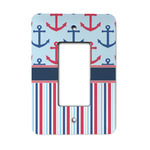 Anchors & Stripes Rocker Style Light Switch Cover