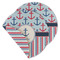 Anchors & Stripes Round Linen Placemats - MAIN (Double-Sided)