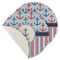 Anchors & Stripes Round Linen Placemats - MAIN (Single Sided)