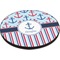 Anchors & Stripes Round Table Top (Angle Shot)