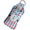 Anchors & Stripes Sanitizer Holder Keychain - Large in Case