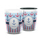 Anchors & Stripes Ceramic Shot Glass - 1.5 oz (Personalized)