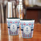 Anchors & Stripes Shot Glass - Two Tone - LIFESTYLE