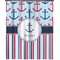 Anchors & Stripes Shower Curtain 70x90