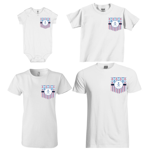 Anchors & Stripes Sized Pockets on Various Products