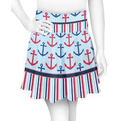 Anchors & Stripes Skater Skirt (Personalized)